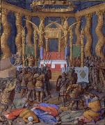 Jean Fouquet Pompey in the Temple of Jerusalem, by Jean Fouquet oil painting